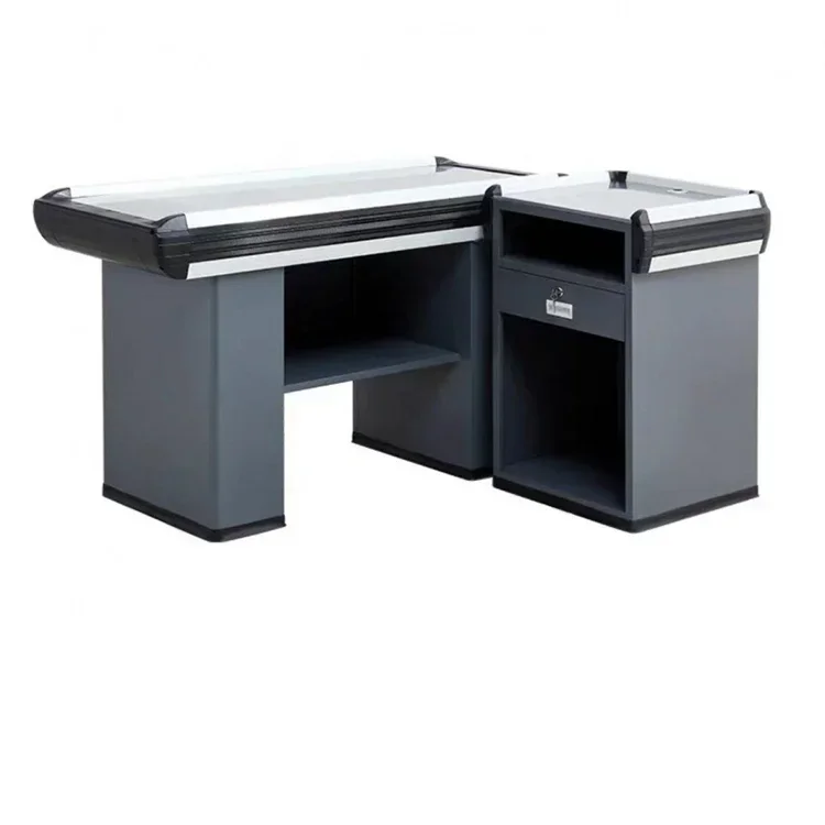 Hot salesSteel grocery checkout page checkout counter for sale