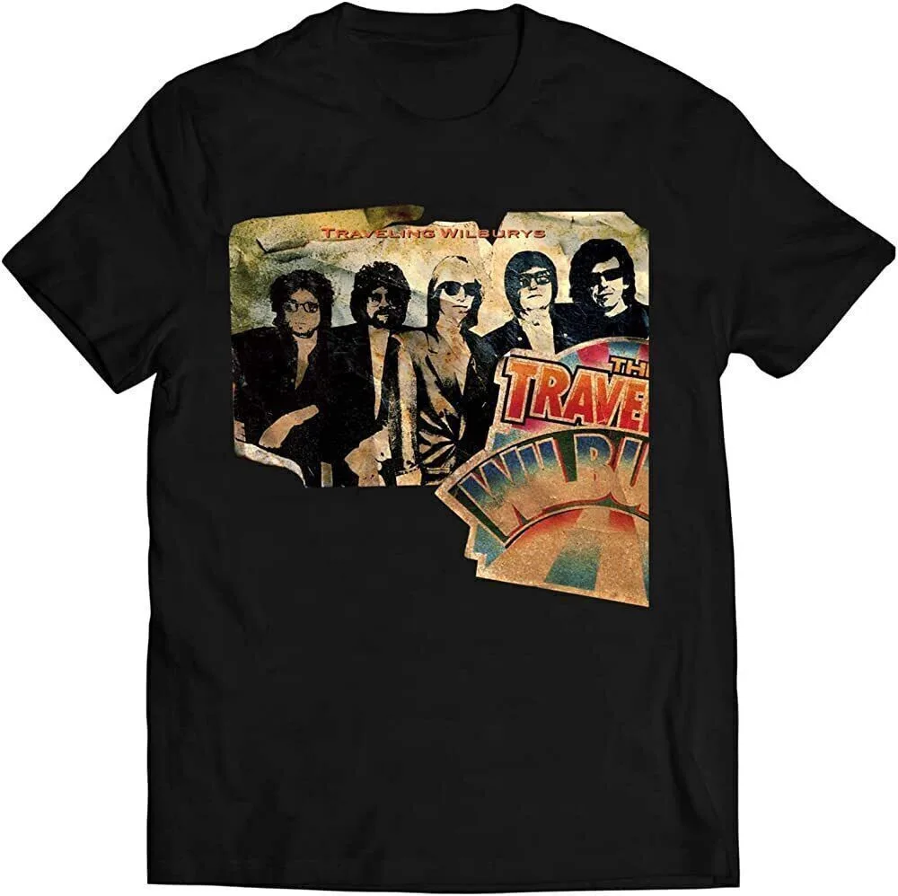 Inspired Traveling Wilburys Graphic Size S -5XL Black Unisex TShirt