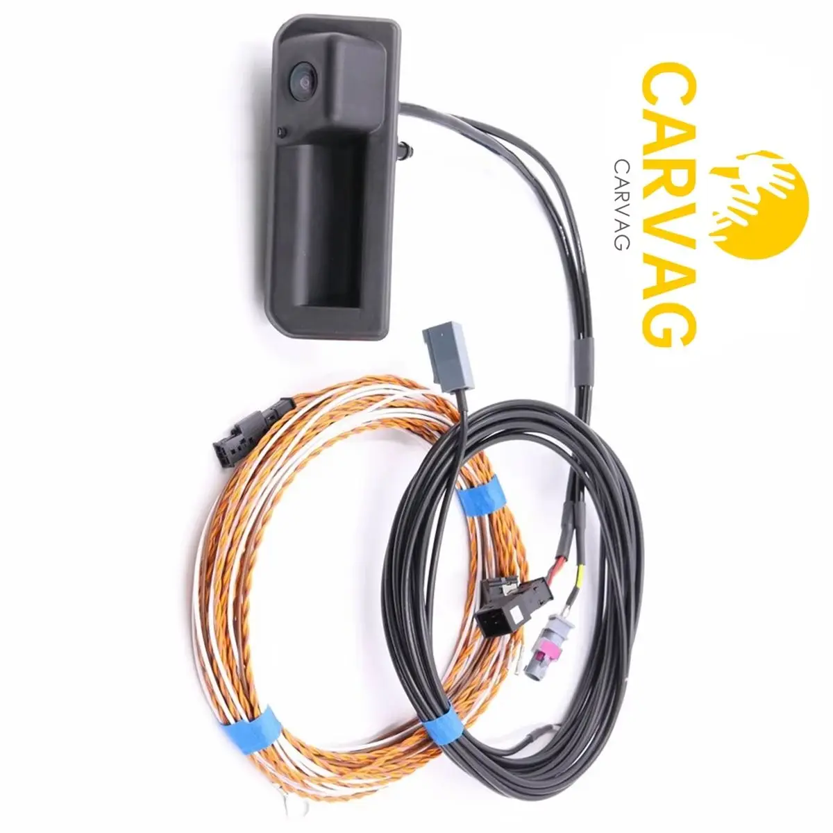 FOR VW TAIGO Skoda KAROQ Sear ATECA - Reversing Parking Camera High Line Rear View Camera with Guidance Line + Wiring Harness
