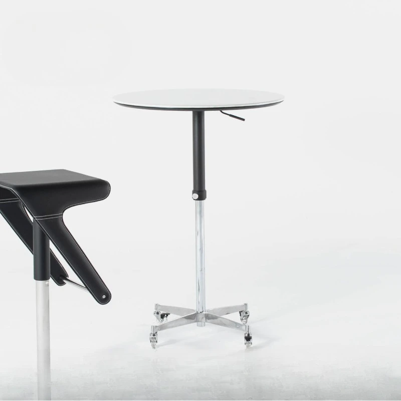 Italian minimalist living room mobile side table coffee table rotating small table