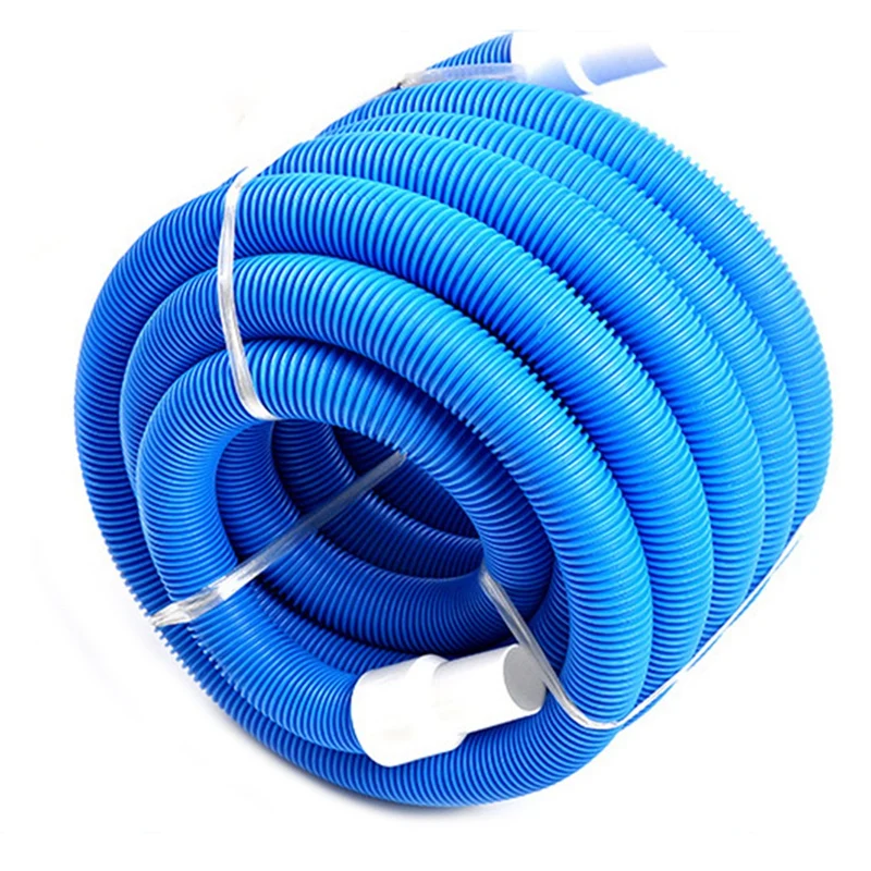 9M Swimming Pool Vacuum Hose With Swivel Cuff 38Mm Swimming Pool Layer Suction Pipe Cleaning Accessories