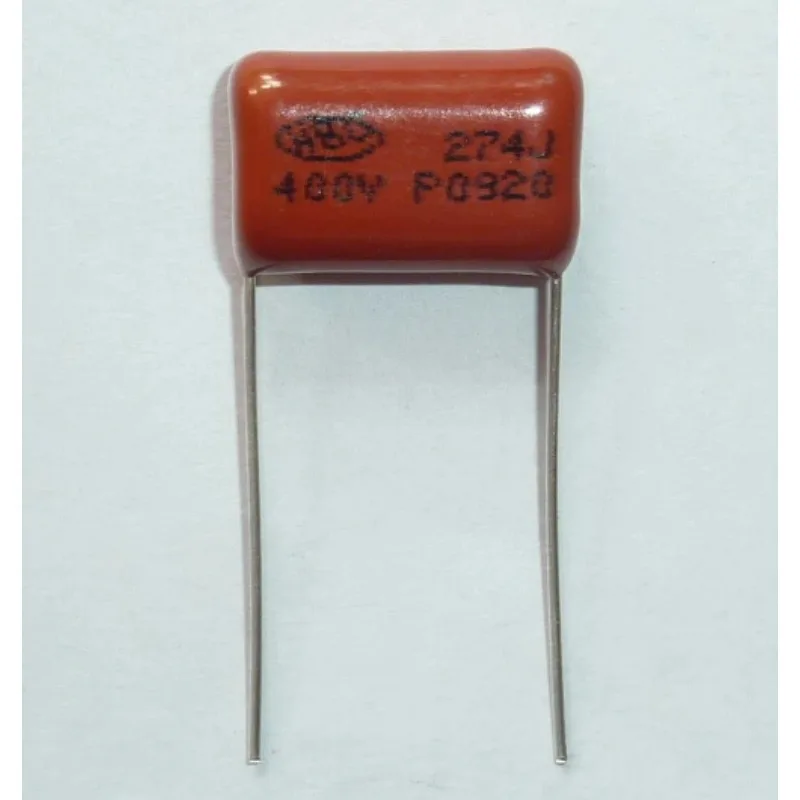 50pcs CBB capacitor 274 400V 274J 0.27uF 270nF P15 CL21 Metallized Polypropylene Film Capacitor