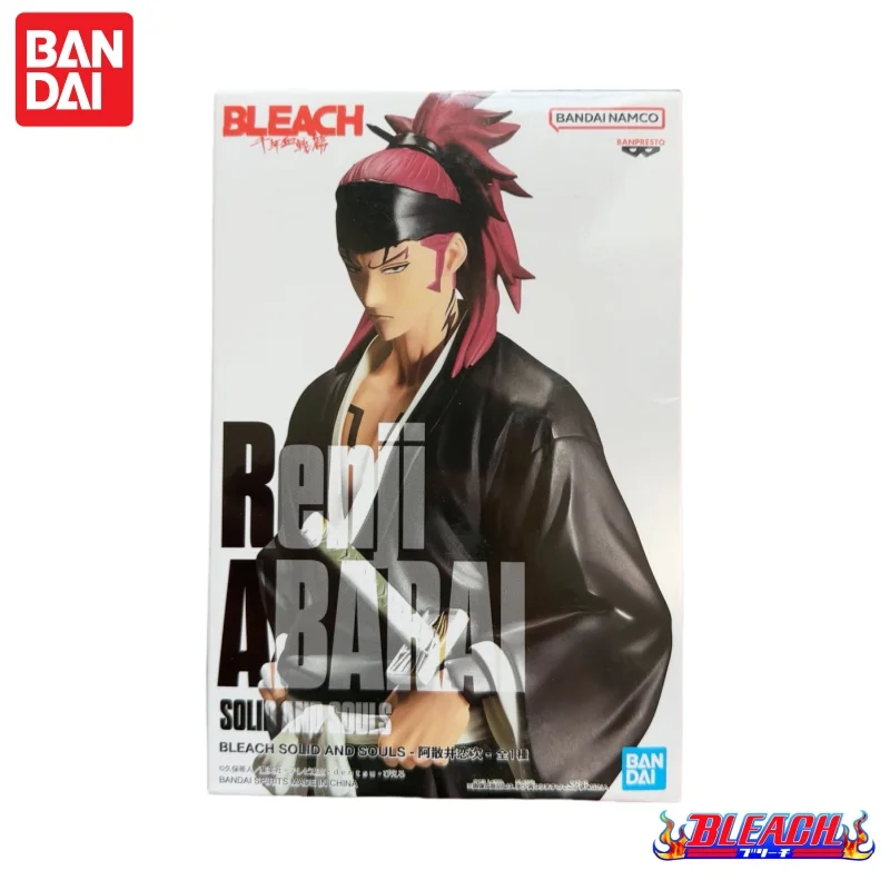 Auf Lager Bandai Original Bleach Banpresto Abarai Renji Action Figur Modell Puppe Marke Neue Boxed Anime Action-figuren Spielzeug