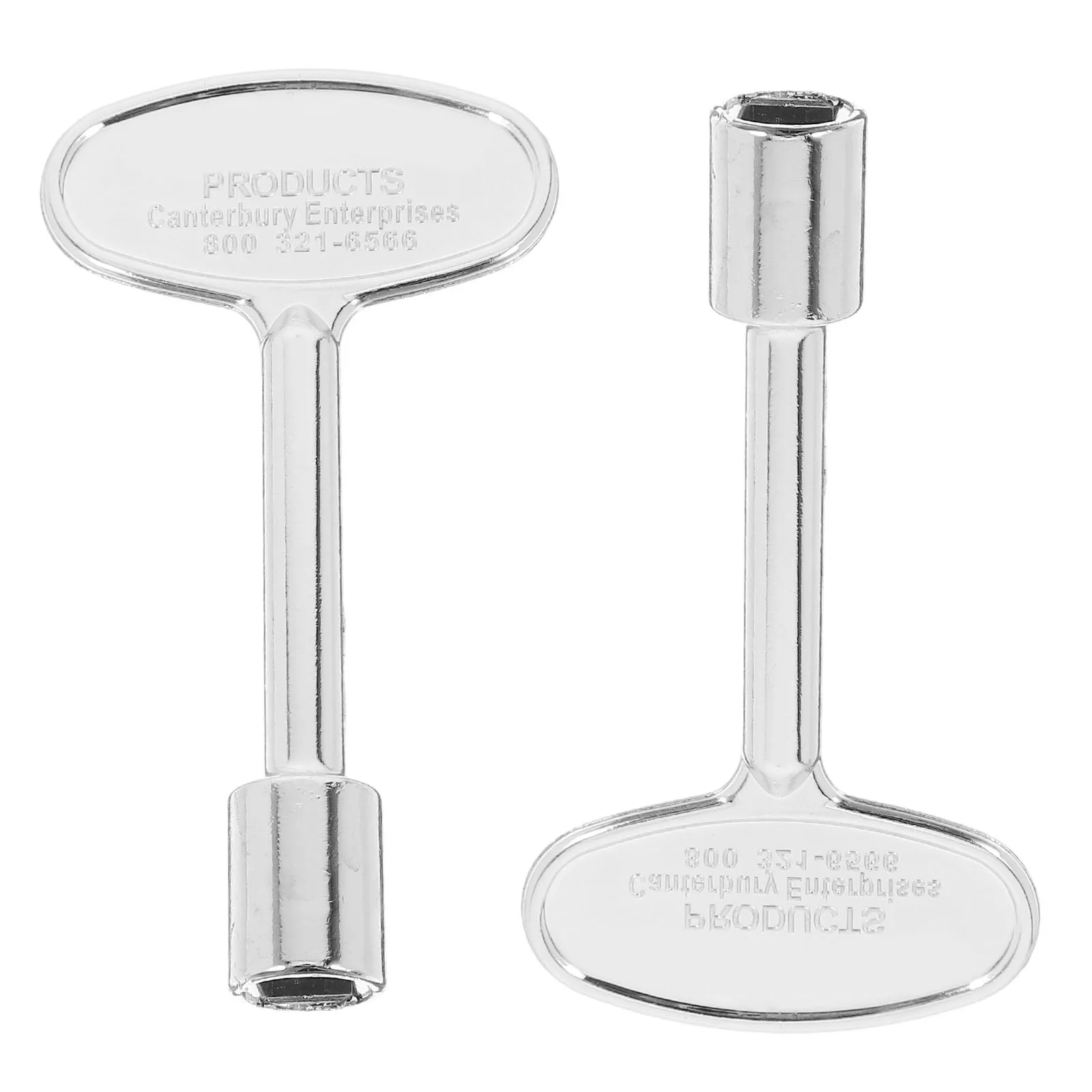 

2pcs Gas Valve Key 1/4 5/16 inch Zinc Alloy Universal Replacement Pit Outdoor Instruments