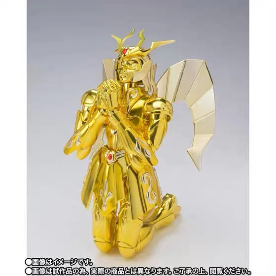 Original Bandai Myth Cloth Ex Virgo Shaka Saint Seiya 20th Anniversary Revival Ver 18cm Collectible Decoration Toys Gifts