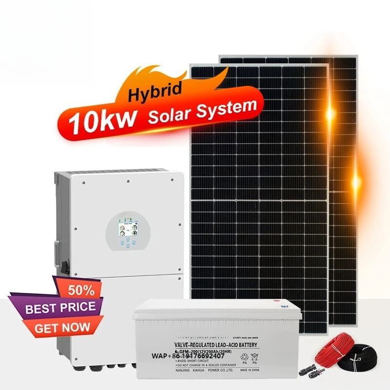 12kw Solar Panels 8kw China Solar System OFF Grid Full Set Complete Kit Solar Energy System for Home Use