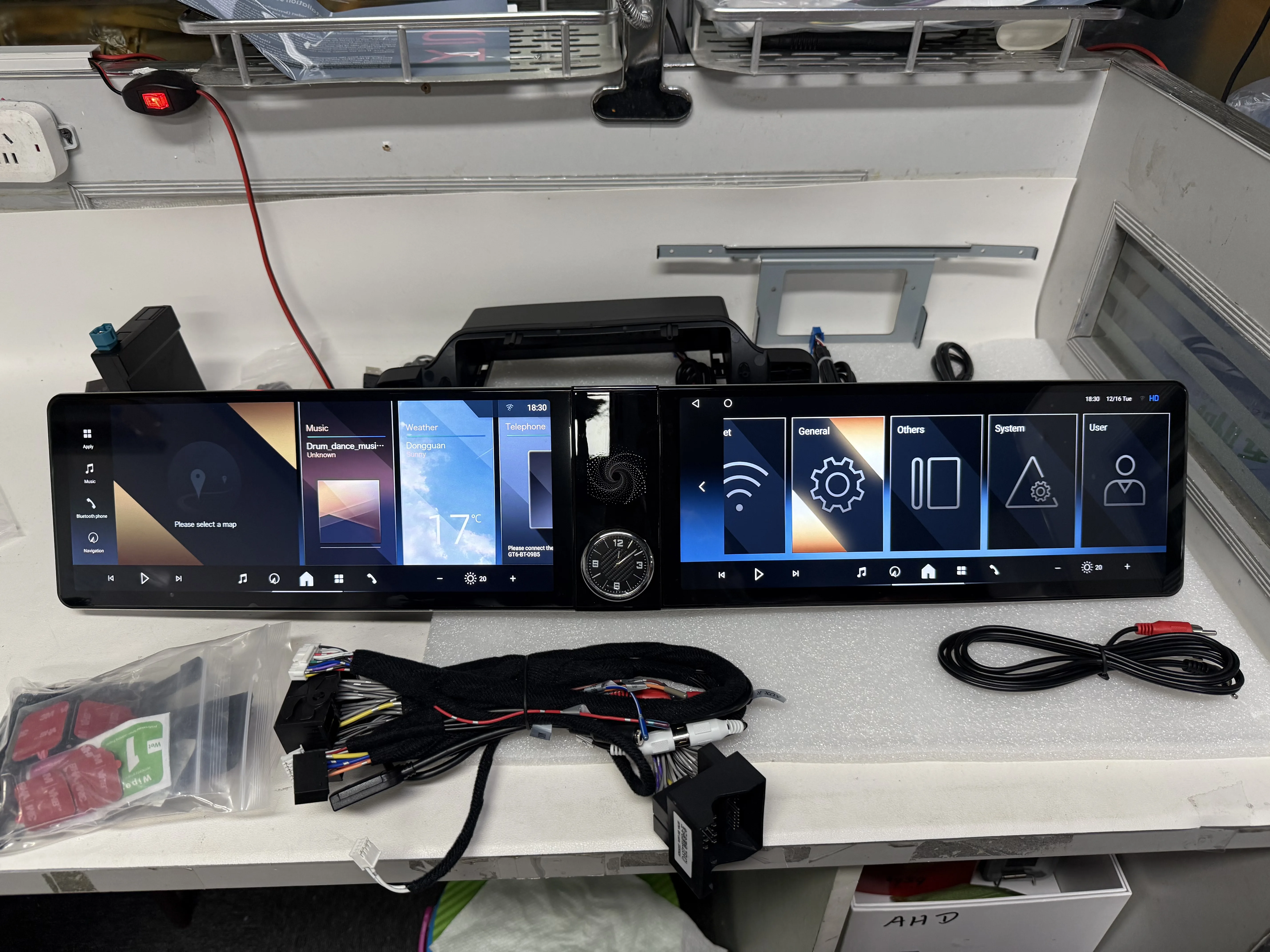 

Dual QLED Screen 12.3 Inch Car Radio For Audi Q3 2013-2019 Android 13 CarPlay GPS Navigation Multimedia Player Head Unit Stereo