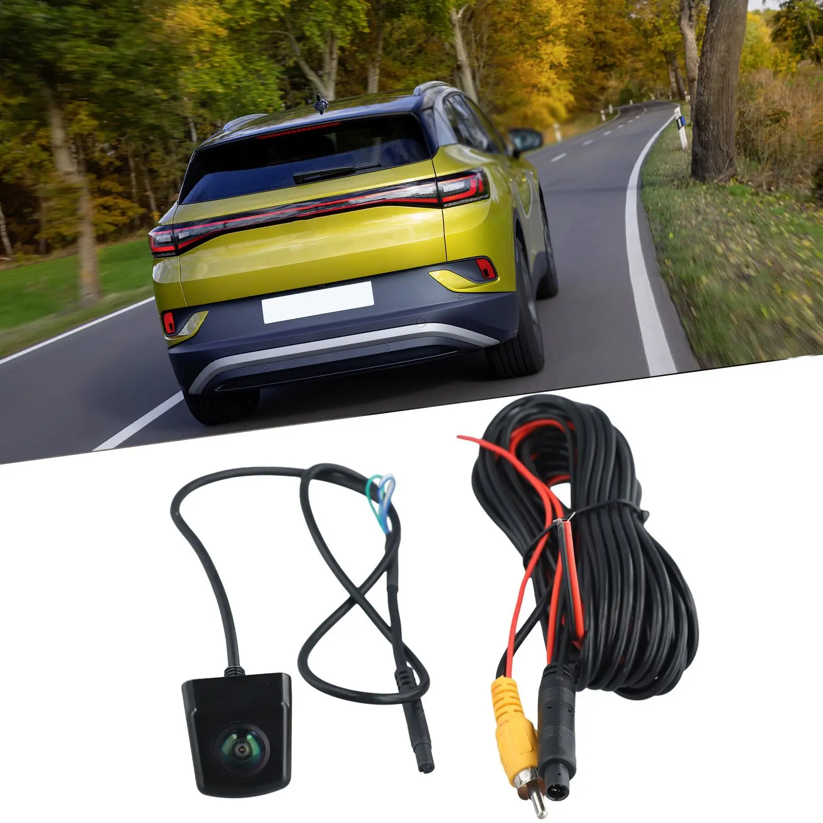 Car Rear Camera with 170 Degree Wide Lens and AHD 1080P Output for Direct Connection to AHD Enabled Video Displays