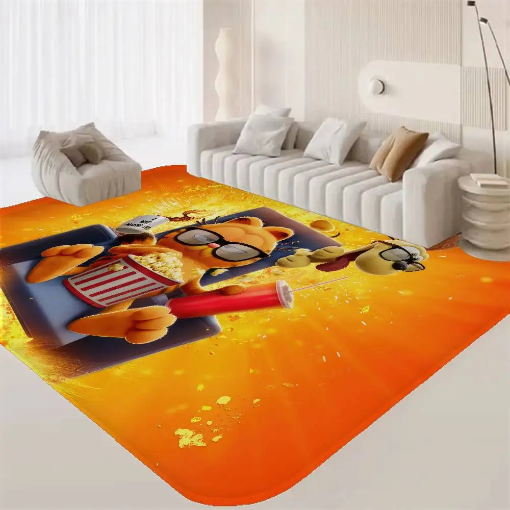 Anime Cat G-Garfields Kitchen Mat Kids Room Bedroom Decoration Balcony Anti-Slip Doormat Living Room Alfombra