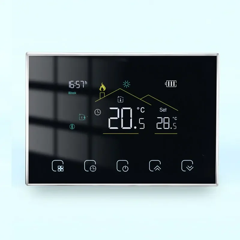 

Beca BHT8000 RF Wifi Thermostat Programmable Digital Nest HVAC Smart Heat Termostato R-F Thermostat for Household Home office