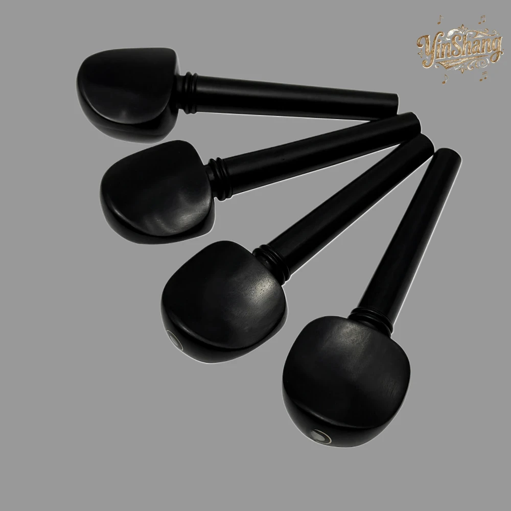 

High Quality 4pcs Cello Accessories Pegs Strings Tuning Keys Tuner 4/4 Full Size