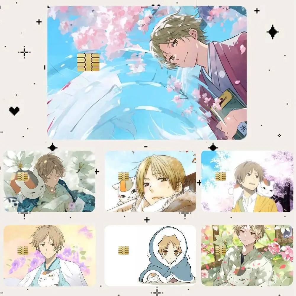 

Takashi Natsume HD Waterproof Card Skins Protective Stickers for Credit Bank Game Cards