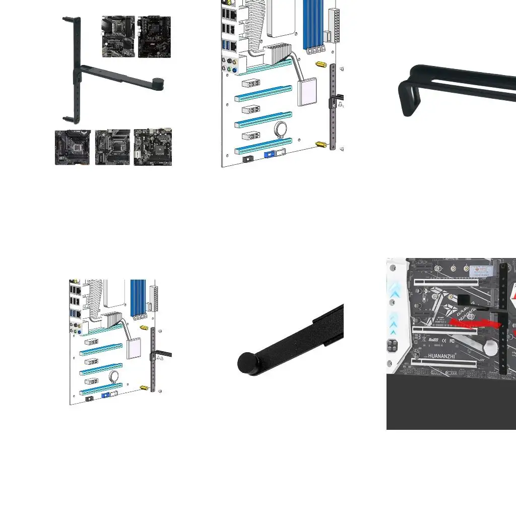 Adjustable GB H01 Graphics Card Holder Computer Metal Durable GPU Bracket For Case Kickstand Base For ATX E-ATX Motherboard GPU