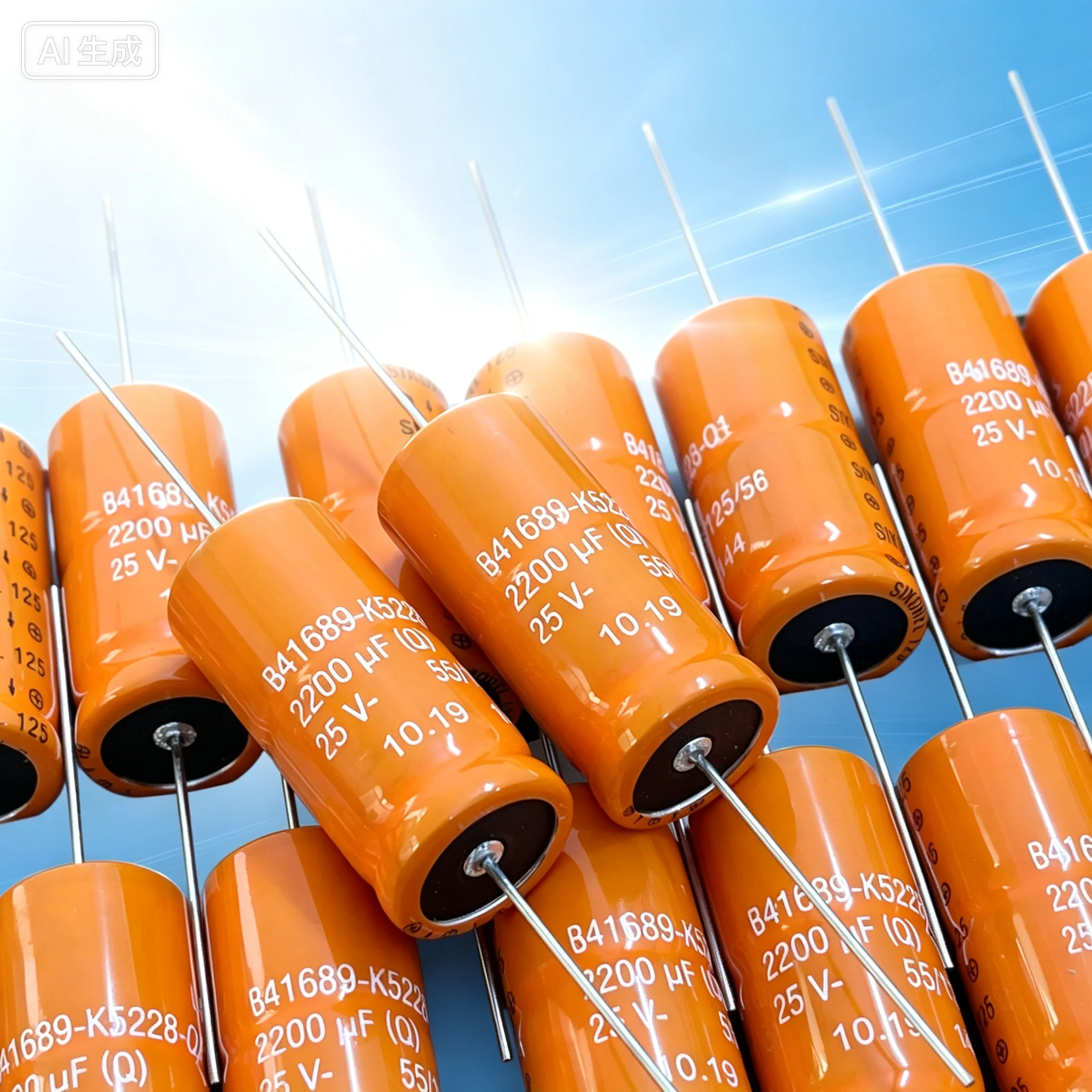 Filter for EPCOS B41689K5228Q1 Grade Q 25V 2200UF Automotive Copper Lead Electrolytic Capacitor  10pcs