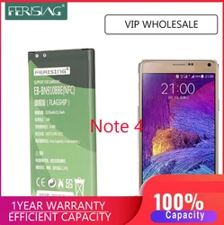 FERISING With NFC For Samsung Note4 battery for Samsung Galaxy Note 4 N910 N910F N910H bateria EB-BN910BBE 3220mAh Batteries
