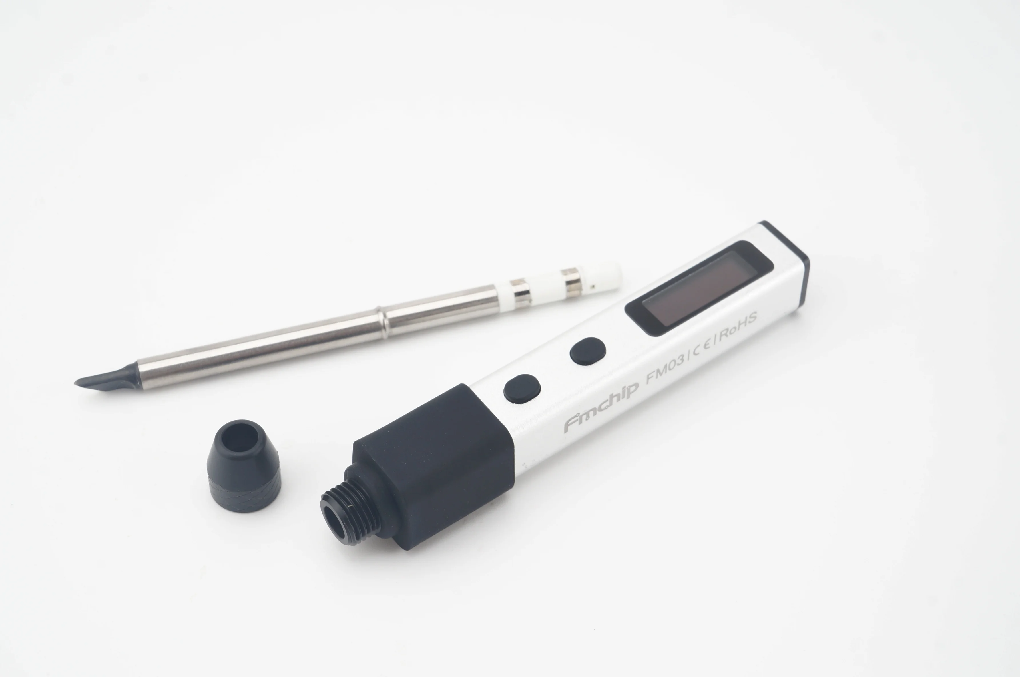 FMchip FM03 Pocket-sized Soldering Iron PD 65W Smart Adjustable Temperature Aluminum Alloy Digital Solder Station Tools T65 Tip