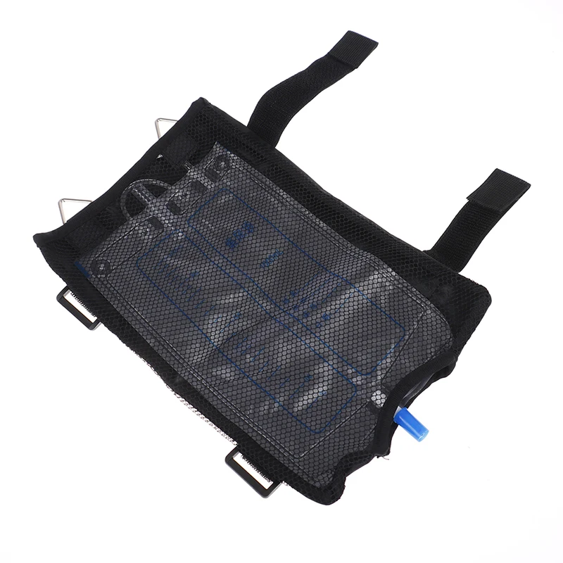 2000ML Urine Drainage Bag Cover with Shoulder Leg Strap Catheter Abdominal Drain Bag Holder Mesh Inspection Window