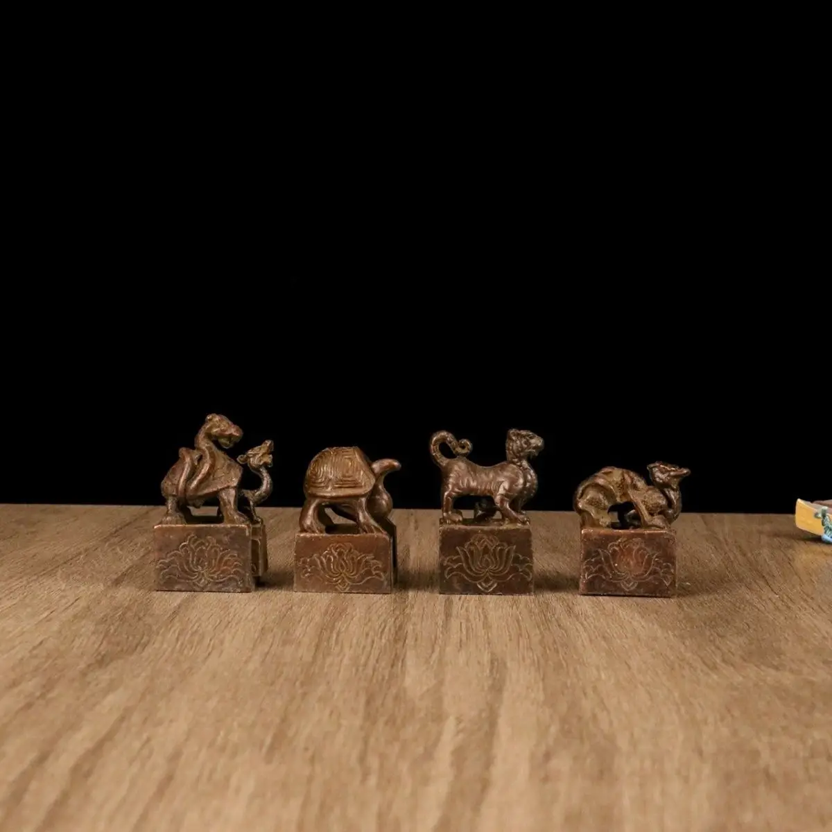 A set of four divine beasts of product alloy