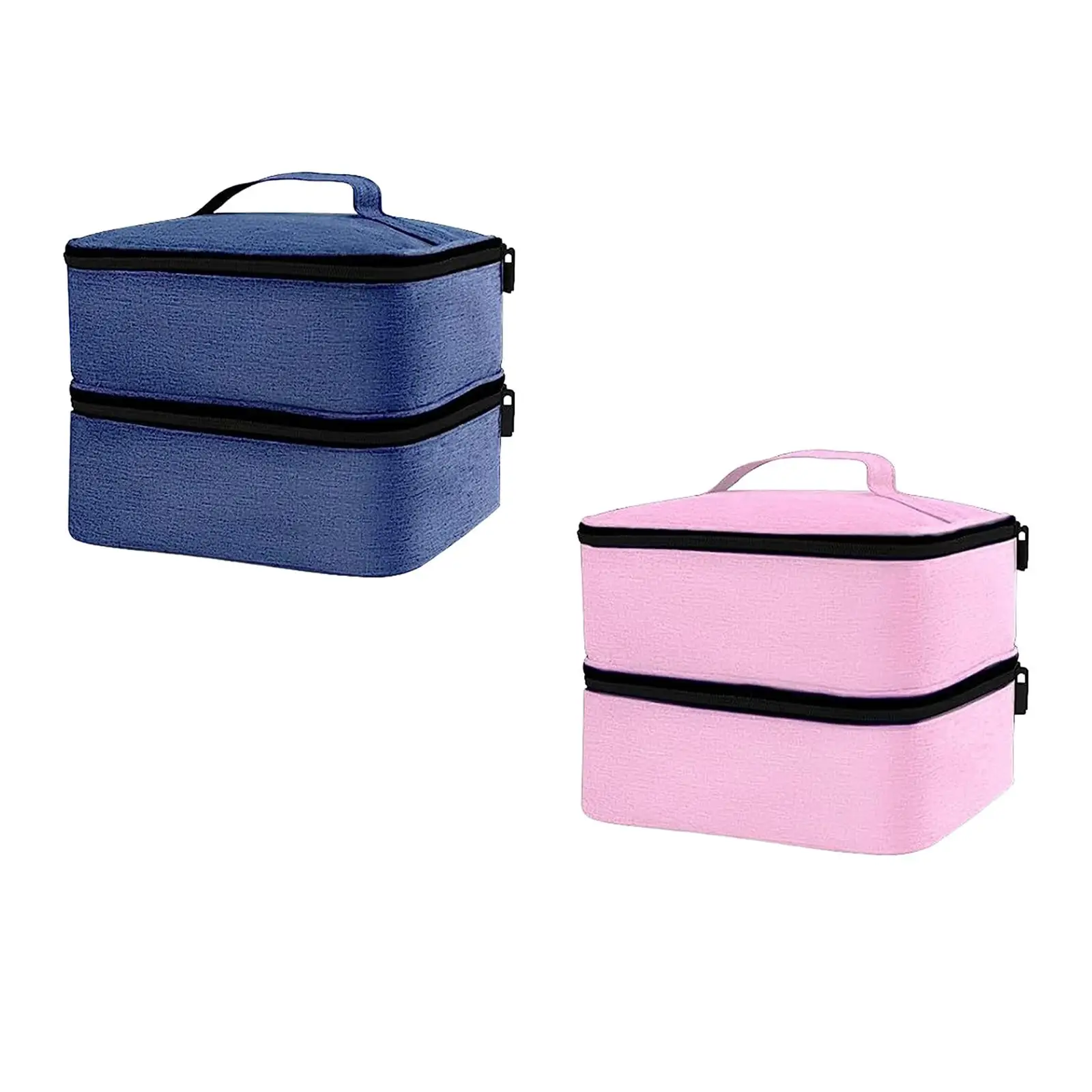 Nail Polish Storage Bag Nail Art Set Organizer Nail Polish Carrying Case Nail Dryer Case for Lipsticks Nail Lamp Manicure Tools