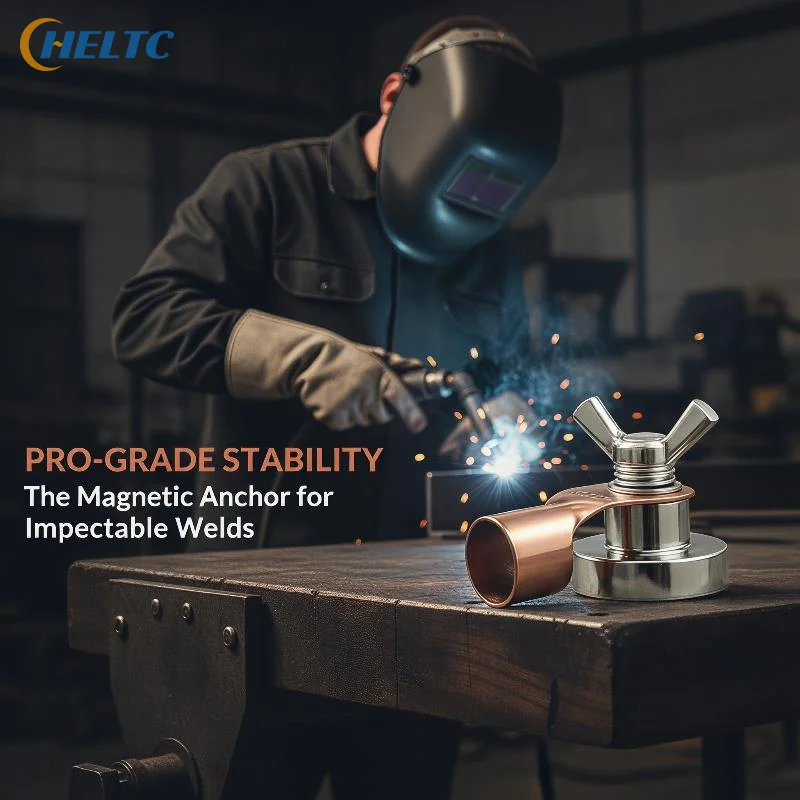 Magnetic Welding Ground Connector Strong Holding Force 500A Long Lasting Tool for Steel Structure Welding Work