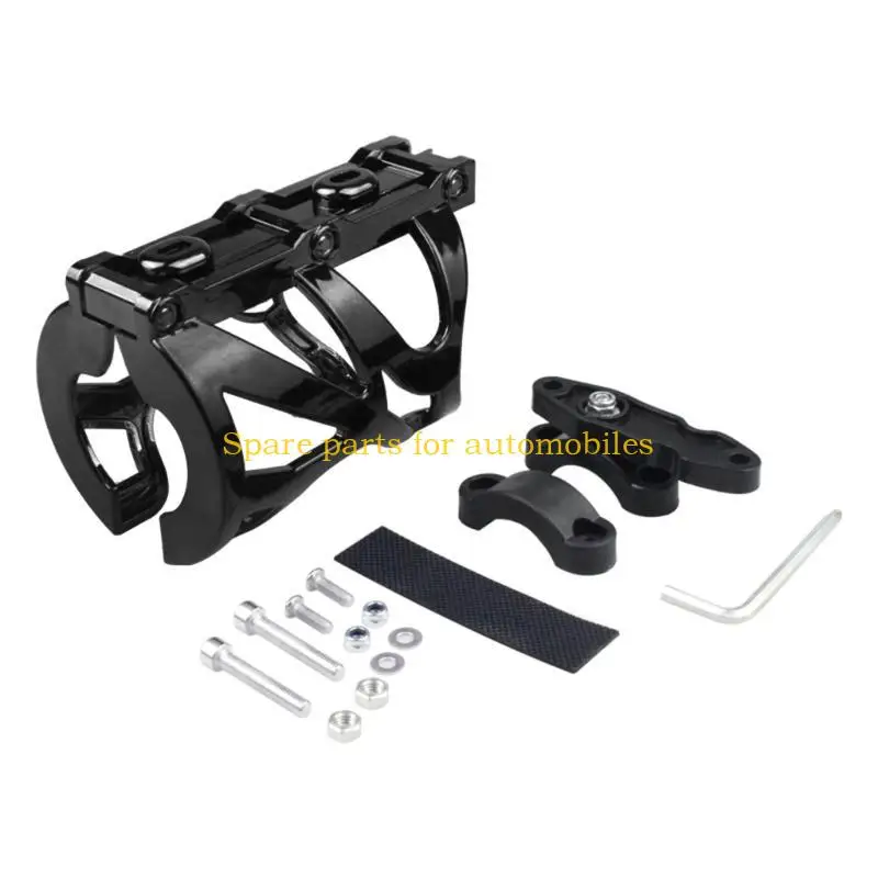 H58F Scooter MTB Handlebar Beverage Drink Cup Holder Stand Mount Motorcycle Accessory