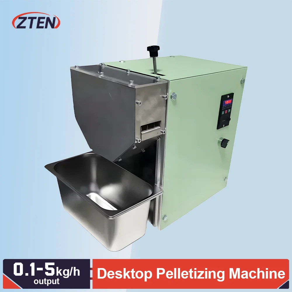 معدات تحبيب سطح المكتب المحبب الصغيرة بقدرة 400 وات لقطع وإنتاج معدات مصنع الجسيمات البلاستيكية الصغيرة