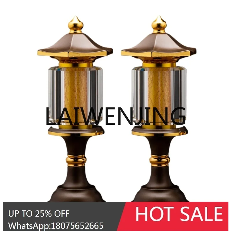 RWJ Xianjia Plug-in Enshrine God of Wealth Changming Buddhist Hall Electric Candle Buddha Worshiping Lamp