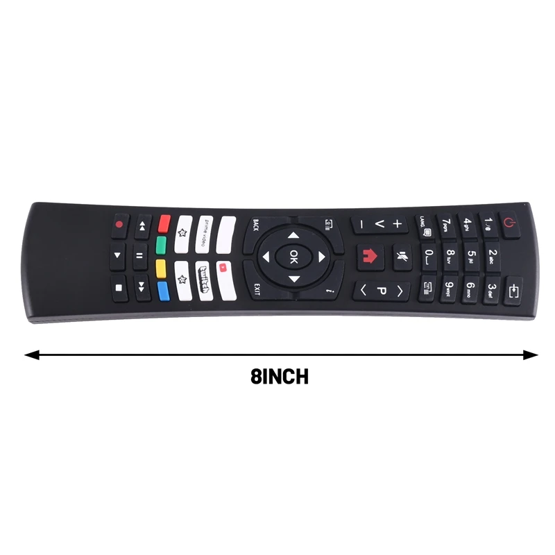 Substituição Controle Remoto para VESTEL Bush TV, TV plástico HD, RC4590TR