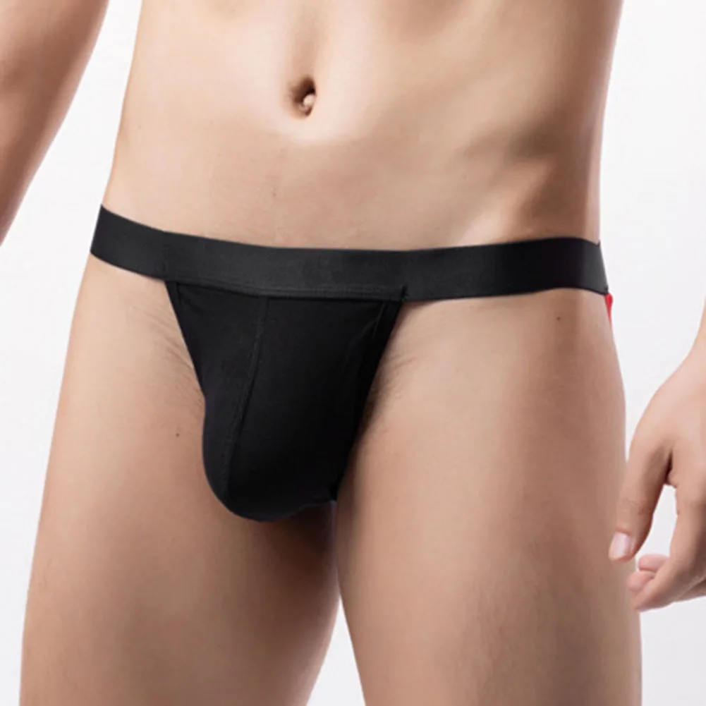 ملابس داخلية مثيرة للرجال بدون ظهر مفتوحة من الخلف على شكل حرف G سراويل داخلية بحزام رياضي ثونج بيني حقيبة كبيرة منتفخة سراويل داخلية للمثليين #3