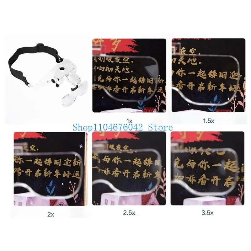 652f-ヘッドマウント修理拡大鏡-10x-15x-20x-25x-35x-調整可能な拡大鏡