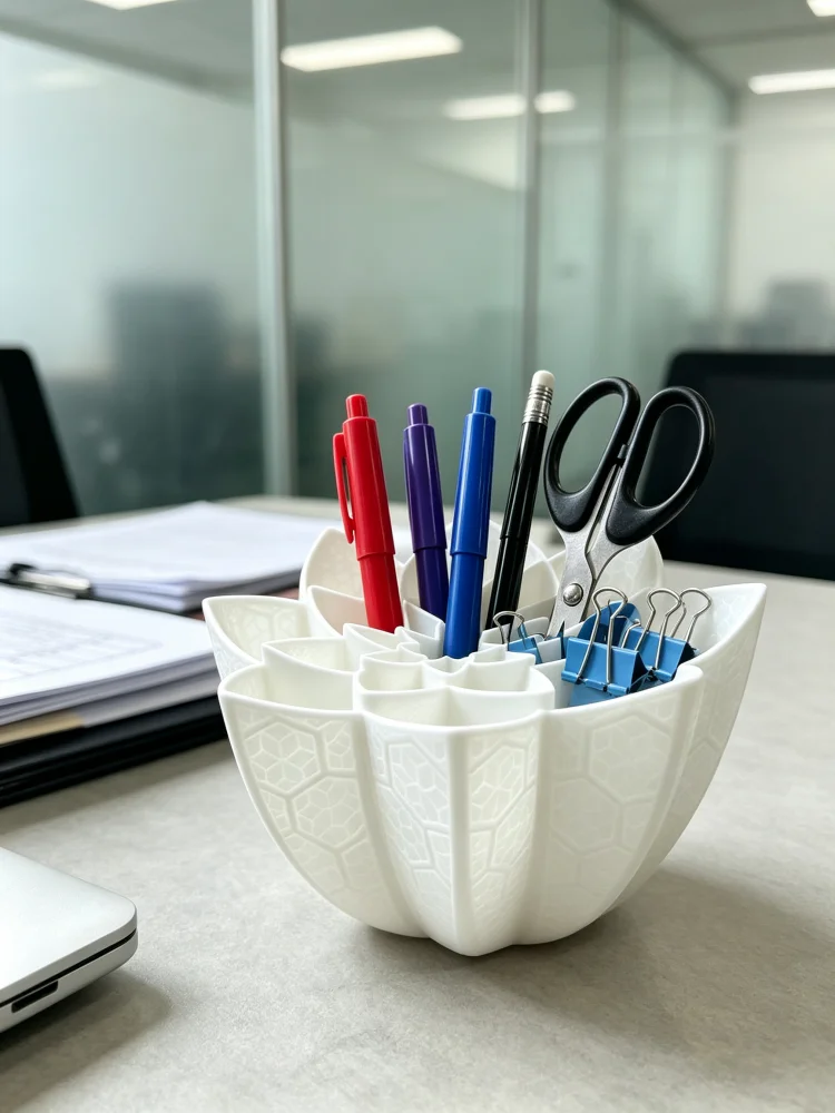 ที่ใส่ปากกาทรงดอกบัวที่สวยงามโ - Stationery And Office Supply Stores บทวิจารณ์และราคา