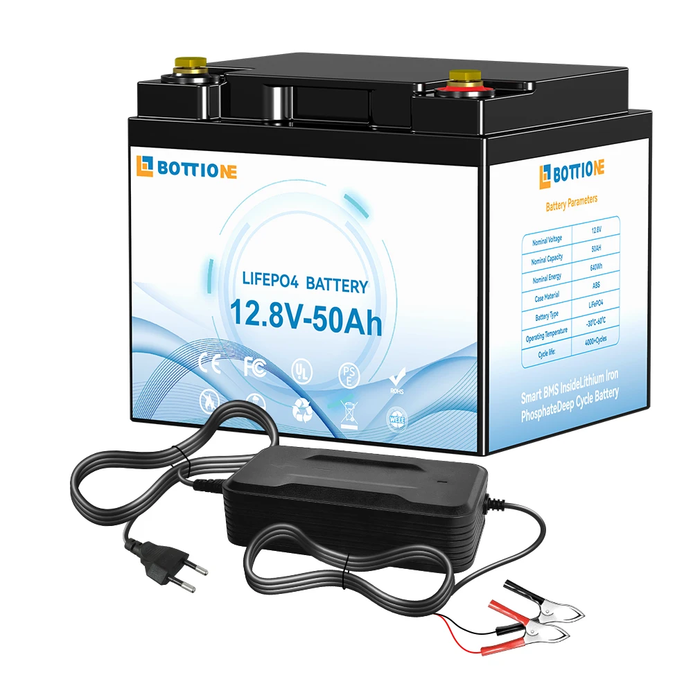 Europe Stock 12V 50AH 24V 60AH LiFePO4 Energy Storage Battery 640WH 1536WH Lithium Iron Phosphate Battery For Electric Scooter