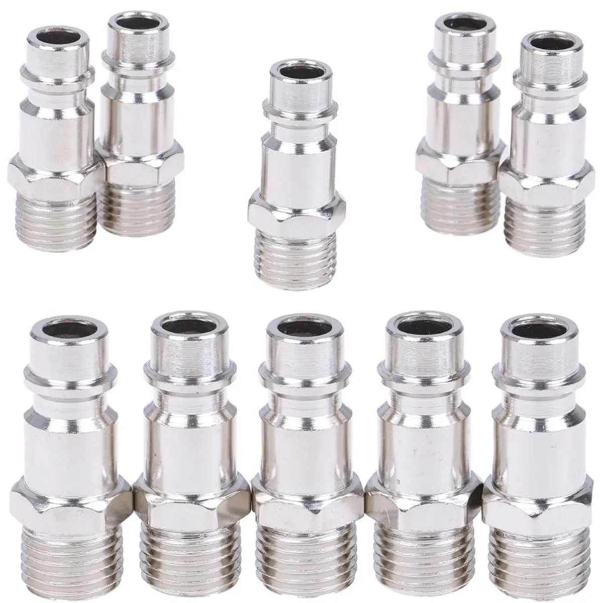 5PCS Euro Air Line Hose Fitting 1/4