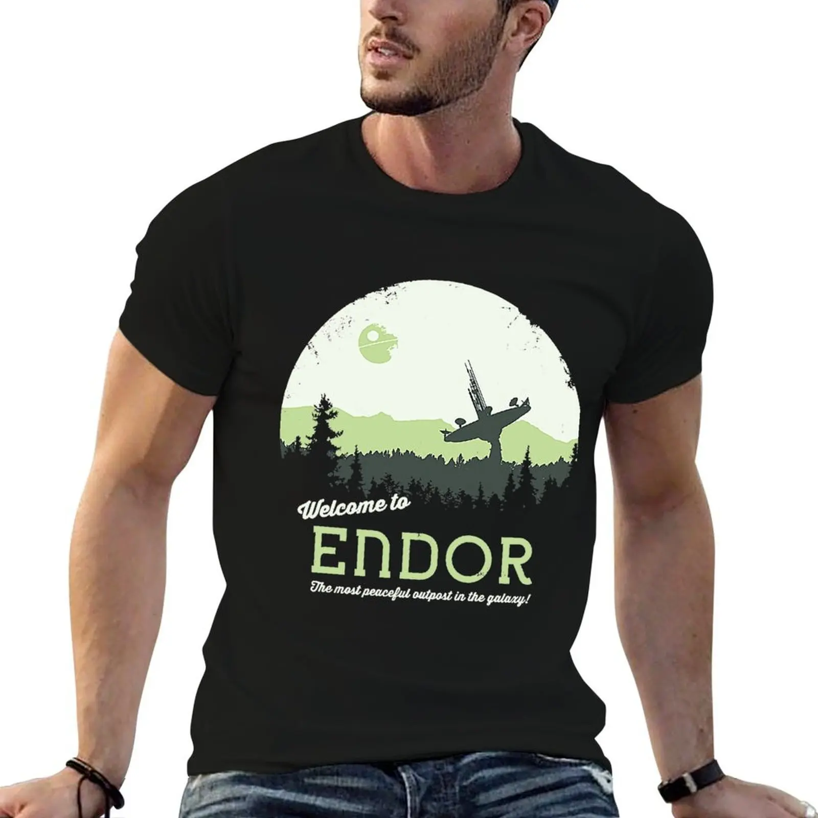 

Welcome To Endor T-Shirt cotton t shirts high quality g man t shirts for men man t shirt cotton high quality T-shirt