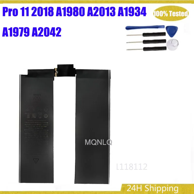 Battery For iPad Pro 11 2018 A1980 A2013 A1934 A1979 A2042 battery + tools