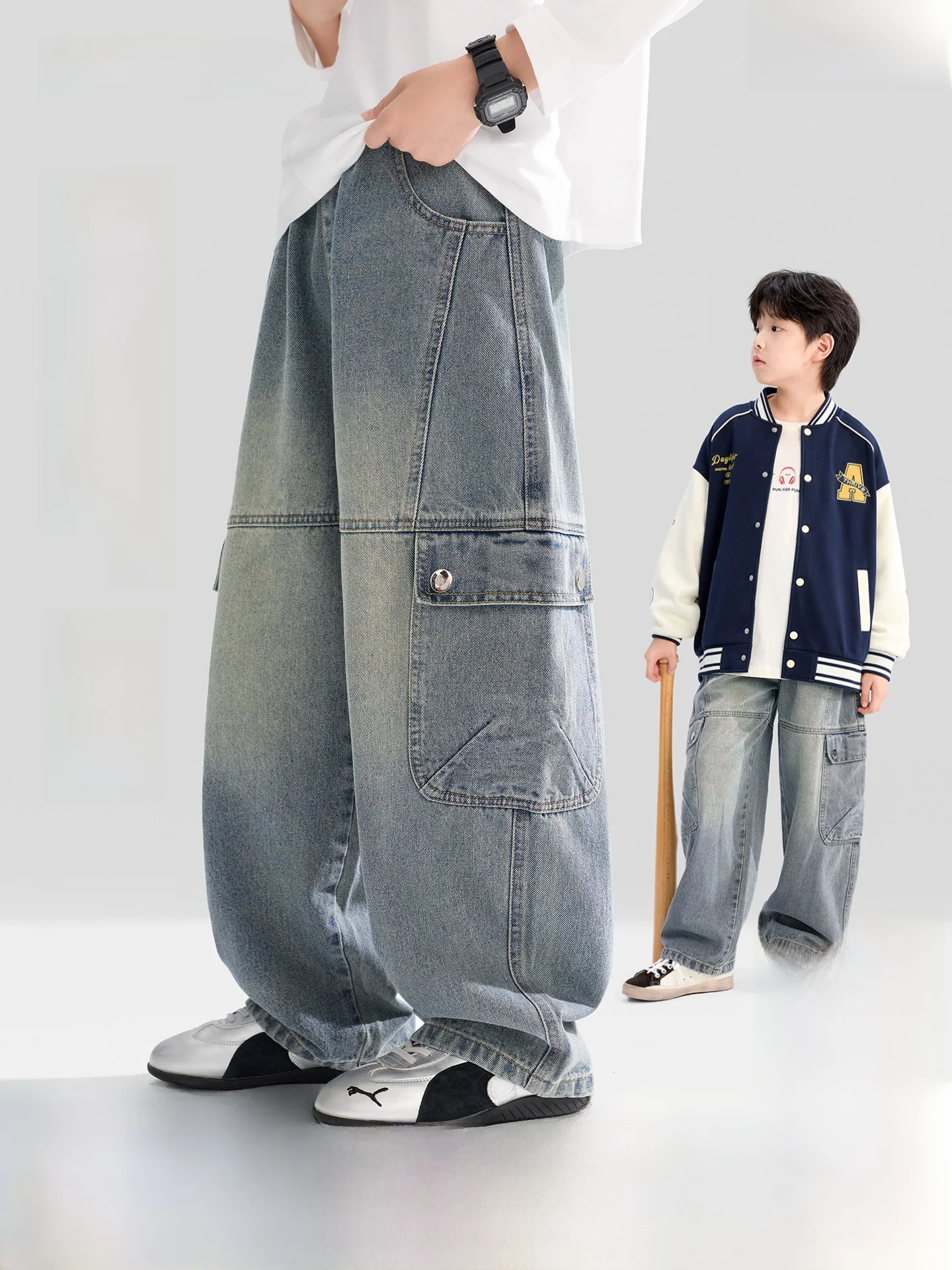 pantaloni-in-denim-da-lavoro-per-ragazzi-primavera-autunno-2026-nuovi-pantaloni-lunghi-retro-in-puro-cotone-per-bambini-taglie-medio-grandi