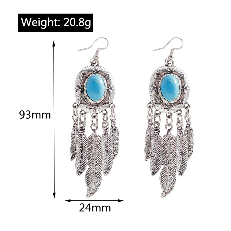 Modische Ahornblatt-Ohrringe für Damen, lange Ohrringe, ideal als Geschenk für Freundinnen, für Partys und Festivals, Schmuck. – Detail 13