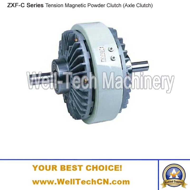 ZXF-C-10 نموذج 100N.M التوتر المغناطيسي مسحوق مخلب البلاستيك الترقق طلاء الآلات المغناطيسي مسحوق الفرامل المحور مخلب