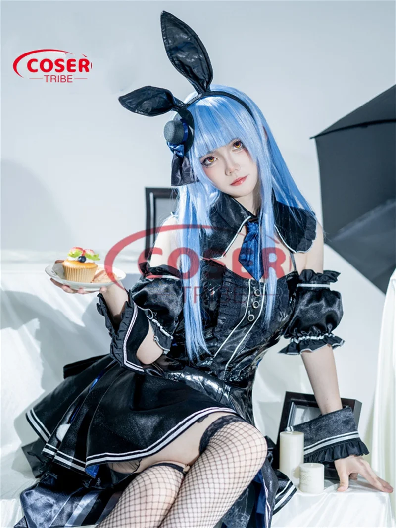 COSER TRIBE Anime Game holovive Usada Pekora sexy Imperial Sister Performance Dress carnevale Role Costume CosPlay Set completo