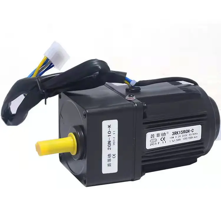 15W 220V AC speed regulating motor motor gear reducer motor 3RK15GN-C speed regulating motor