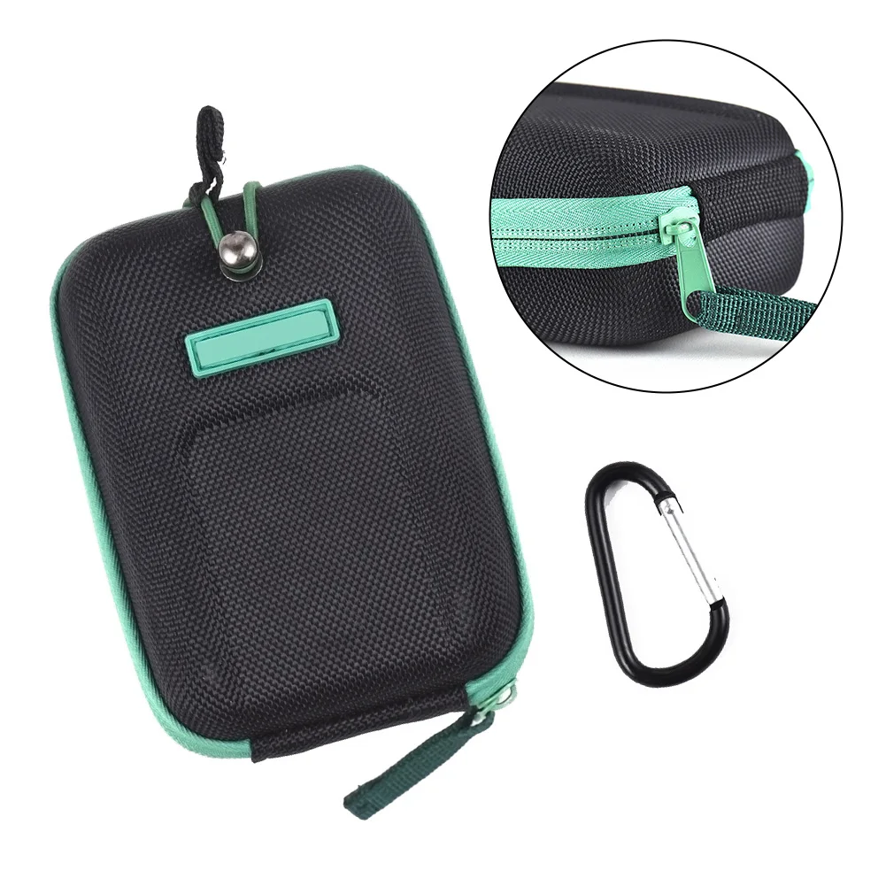 Lightweight Waterproof Hard Shell EVA Protective Case for Golf Rangefinder with Carabiner Belt Clip And Lanyard Wear-Resistant