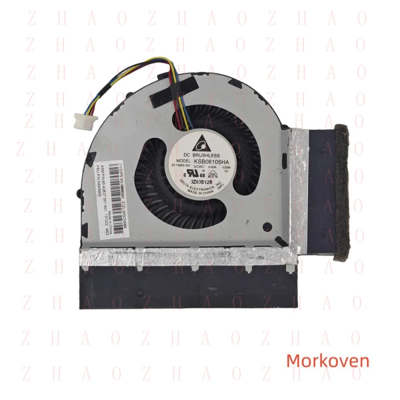 

Вентилятор охлаждения процессора для ноутбуков Lenovo Thinkpad T520 T530 04W6905 KSB06105HA
