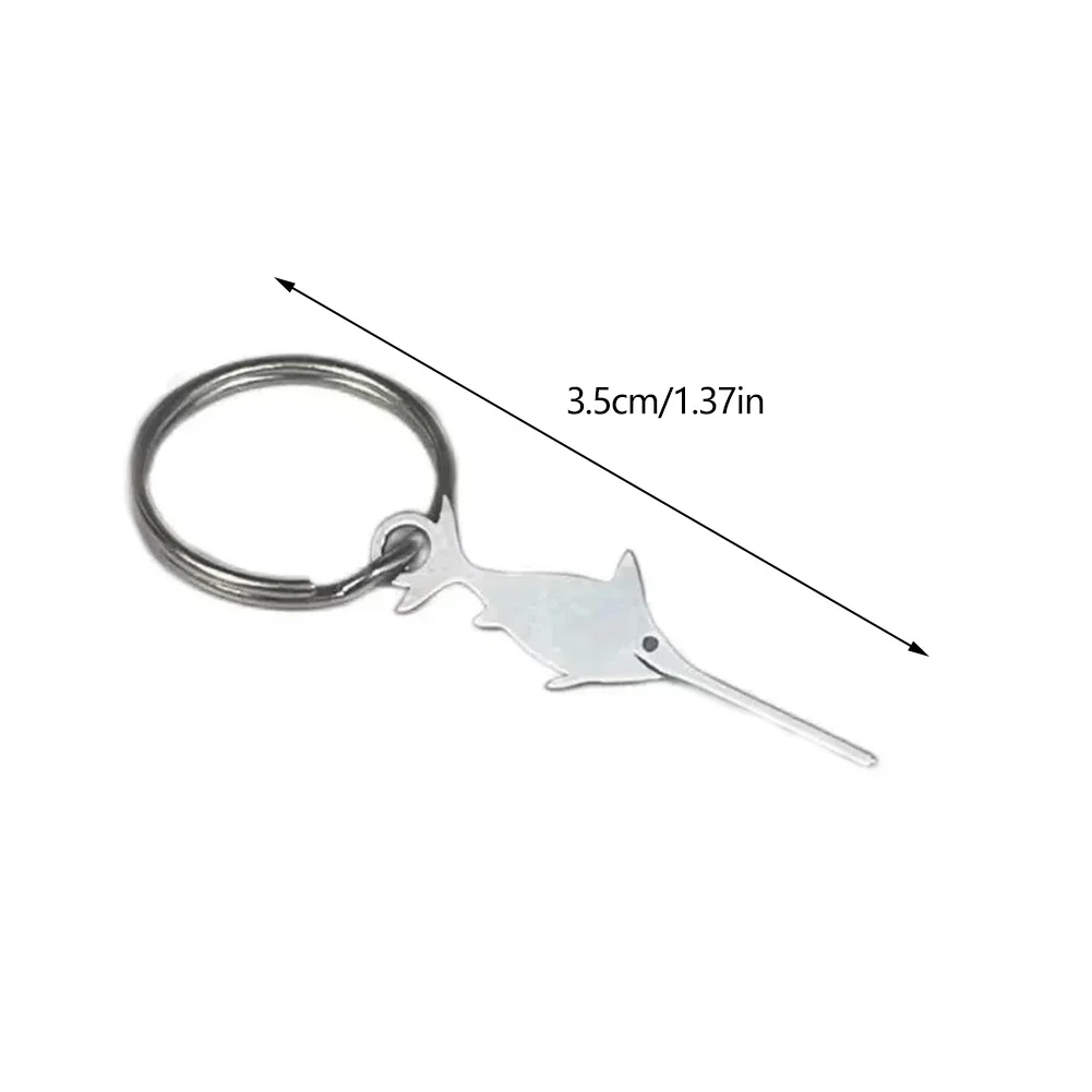 New 35MM Universal Thimble Swordfish Shape 304 Stainless Steel Needle For Smartphone Sim Card Tray Removal Eject Pin Key Tool