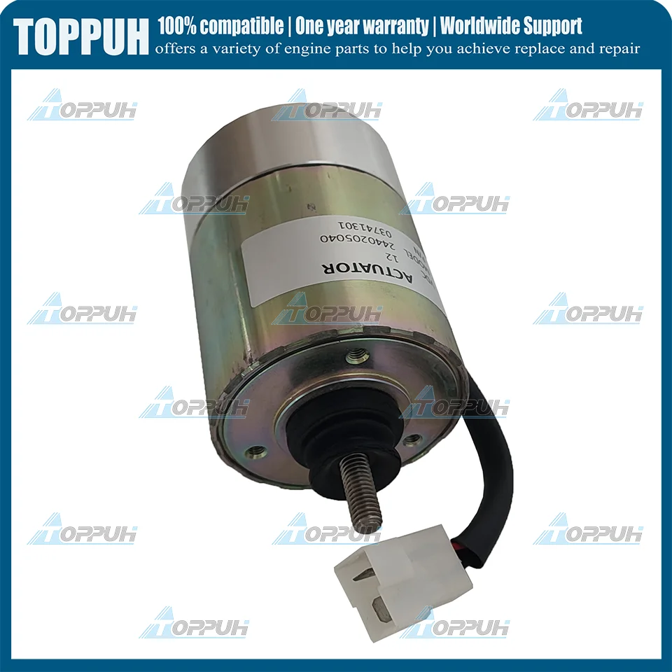 2440205040 12V Stop Solenoid For Haulotte H21TX H23TPX H25TPX 03741301