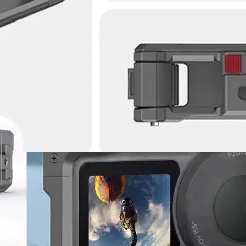 

Комплект для видеоблогинга Street Grip: держатель-рукоятка для камеры DJI Osmo Action 6, набор аксессуаров для камеры с ручкой-клеткой Rabbit Cage
