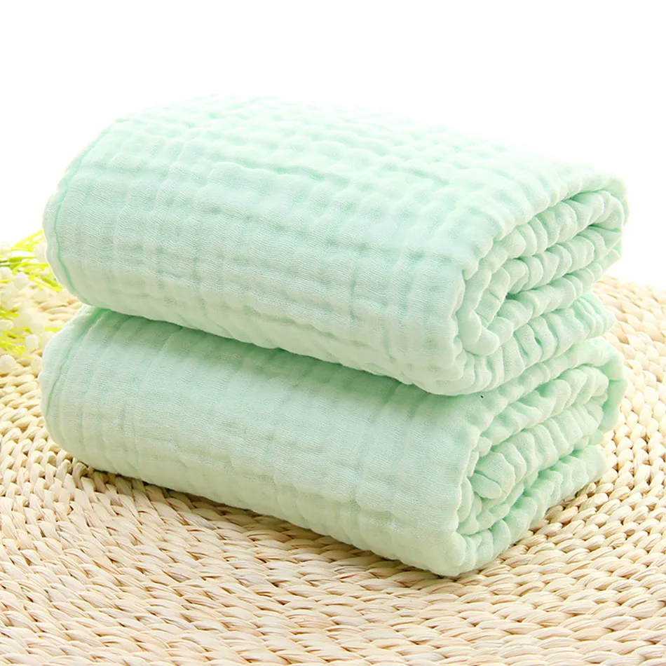 Baby Cozy 6 Layer Cotton Blanket Soft Thickened and Comfortable Newborn Swaddling Suitable Snuggling and Air Conditioning Rooms