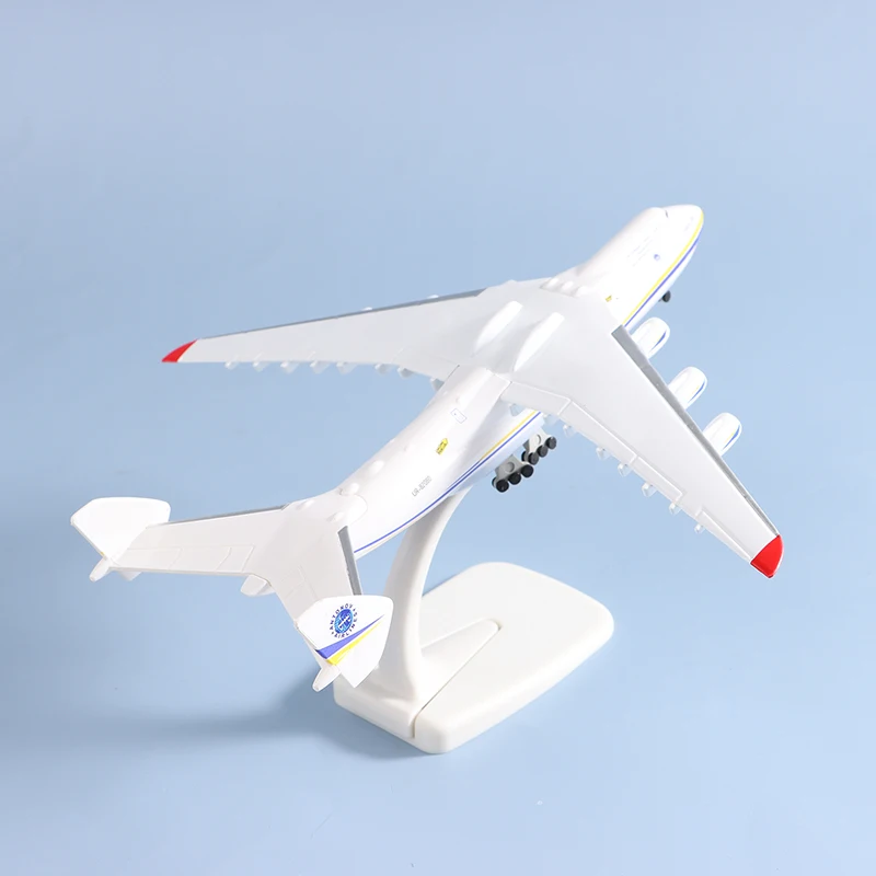 

20cm Alloy ANTONOV 225 Airlines Ukraine An-225 Mriya World's Largest Military Cargo Aircraft Die-Cast Large Transport Aircraft