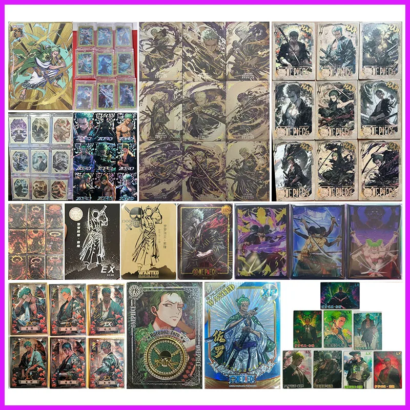 

Аниме ONE PIECE Rare SMB BT S EX HS HAR PR XP LX Game Рефрактивные коллекционные карты Ророноа Зоро Игрушки для мальчиков Подарок на день рождения