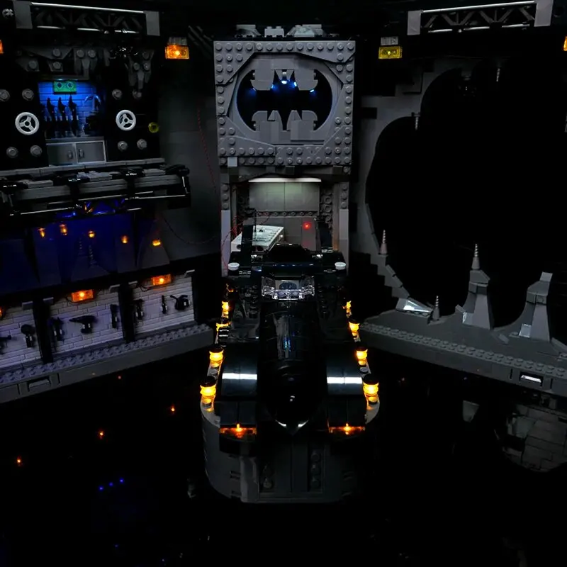 DIY LED Light Kit For LEGO 76252 Batcave Shadow Box ( Only LED Light,Without Blocks Model)