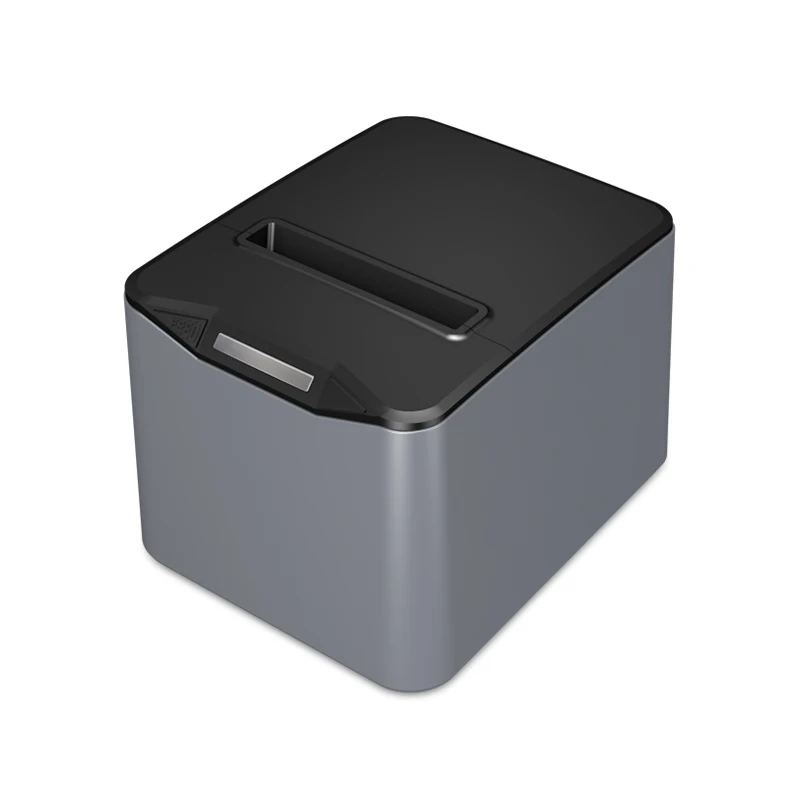 POS 80mm Thermal Receipt Printer High-Speed Printing 220mm/s with USB / Serial / BT Support 1D and 2D Multilingual Printer